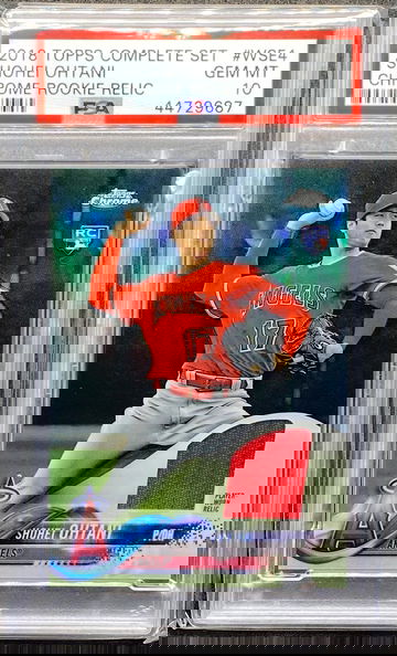 Shohei Ohtani Relic PSA 10