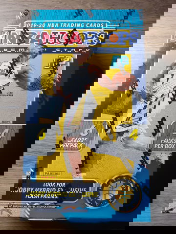2019-20 NBA Hoops Premium Stock H2 Hybrid Hobby Box