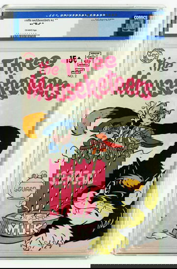 THREE MOUSEKETEERS #2, CGC 8.0 VF