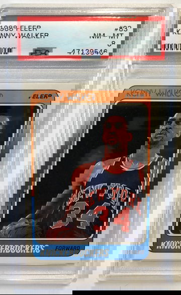 1988 Fleer Kenny Walker PSA 8