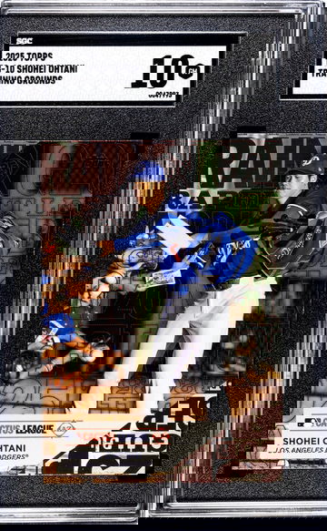 2025 Topps #TG-10 Shohei Ohtani Training Grounds SGC 10