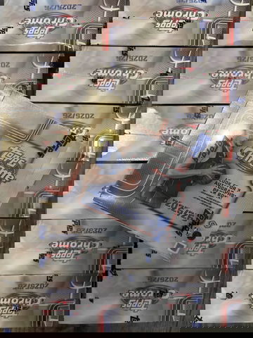 2025 Topps Chrome Basketball JUMBO Hobby Box LOOSE QTY 1