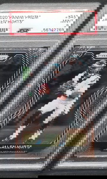 Jalen Hurts 2020 Prizm RC PSA 9 #343 Rookie