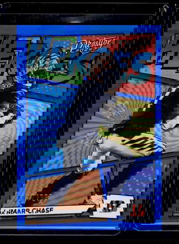 2022 Panini Prestige Heroes Xtra Points Blue Ja'Marr Chase #H-14 /299