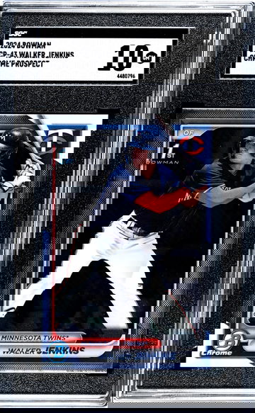 2024 Topps Bowman Chrome Prospect Walker Jenkins #BCP-43 1st Bowman SGC 10