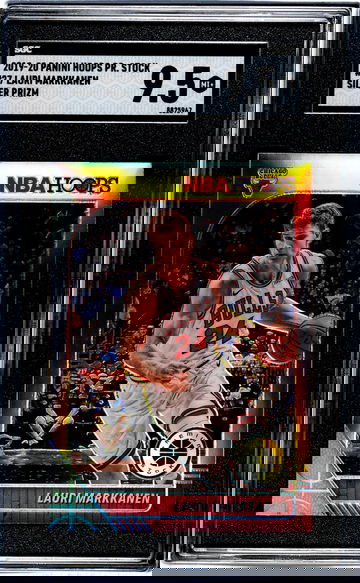 2019 NBA Hoops #27 Lauri Markkanen Premium Stock SGC 9.5