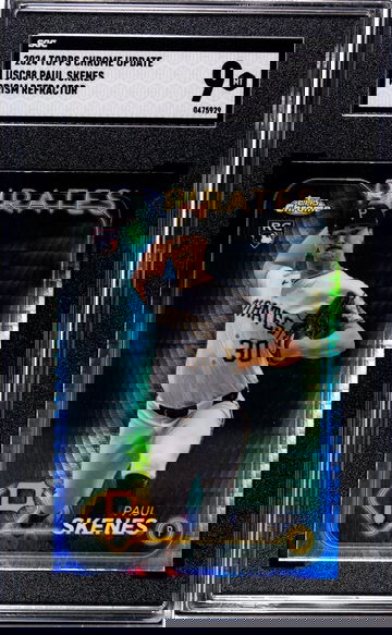 2024 Topps Chrome Update #USC88 Paul Skenes Prism Ref. SGC 9