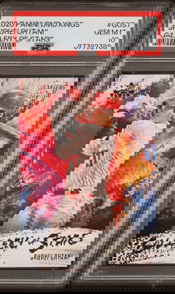 2020 PANINI DIAMOND KINGS #GOS7 SHOHEI OHTANI GALLERY OF STARS PSA 10!