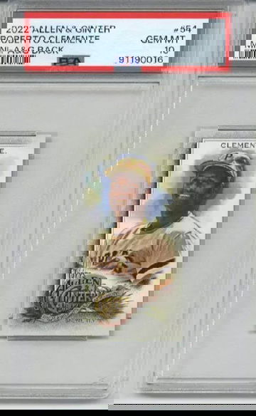 2022 TOPPS ALLEN & GINTER MINI A & G BACK ROBERTO CLEMENTE PIRATES PSA 10 RARE