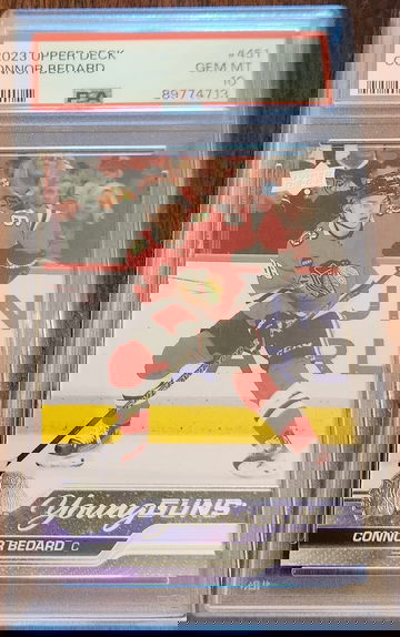 2023 Upper Deck Connor Bedard Young Guns RC Rookie PSA 10 GEM MINT