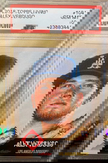 Alex Verdugo 2018 Topps Living Set PSA 10