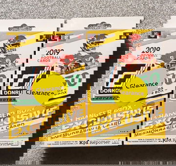 2019 Panini Donruss Football Hanger Box (2 box lot) - Kyler Murray?