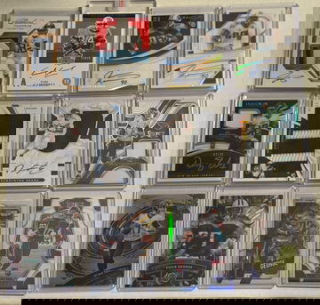 2021-2024 Tennessee Titans 12 card lot, 6 autos, Tyjae Spears, Kearse, Tannehill, Earl Campbell, Eddie George & more