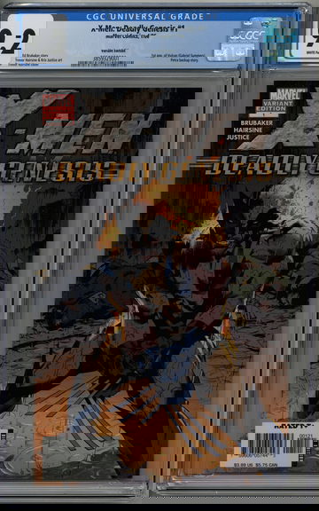 X-Men: Deadly Genesis #1 CGC 9.2 1st Vulcan Trevor Hairsine Wolverine Variant Cover