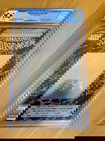 Amazing Spider-Man #365 Newsstand Ed CGC 9.6 white pages