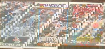 Ken Griffey Jr 3 Card Lot