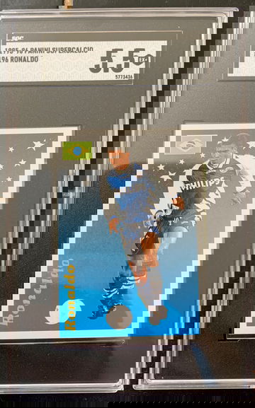 Ronaldo 1995 Panini Supercalcio #196 SGC 5.5 ex+!