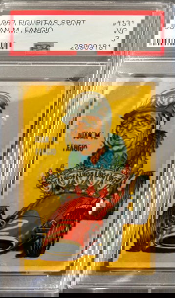 1967 Figuritas Sport Juan M. Fangio 