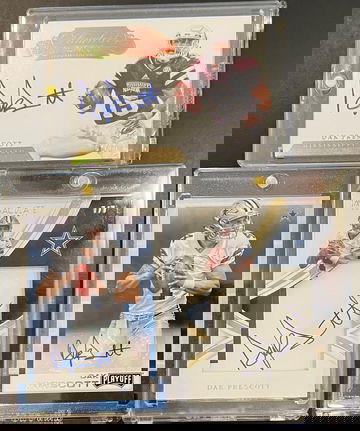 2016 Dak Prescott Auto Lot of 3