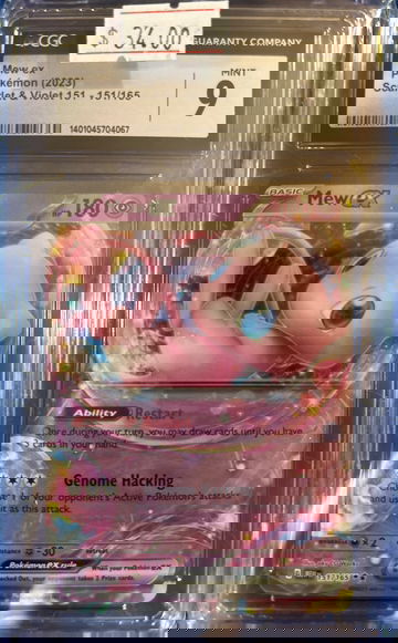 2023 Pokémon Mew ex S&V 151 151/165 CGC 9 Mint