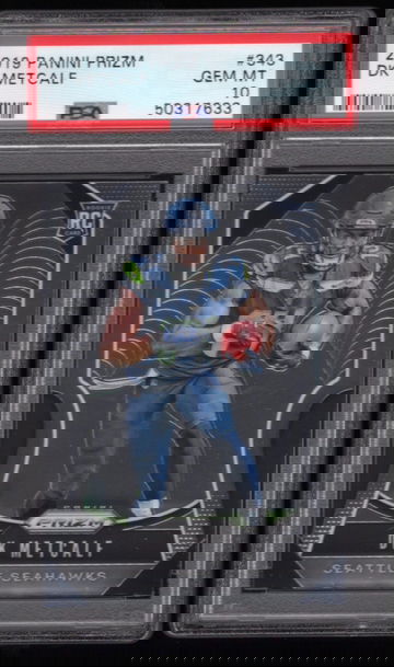 DK Metcalf Prizm RC PSA 10