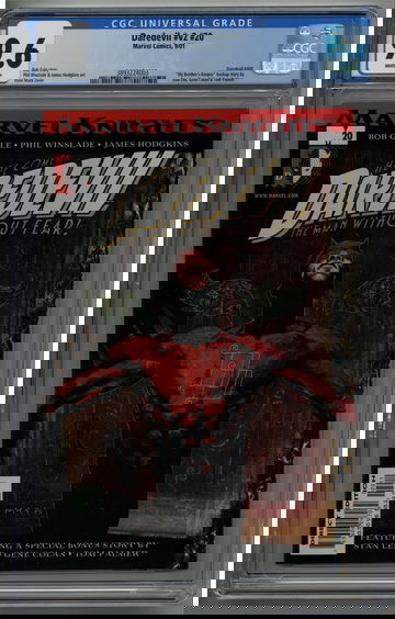 Daredevil v2 #20 CGC 9.6 Marvel Knights #400 David Mack cover