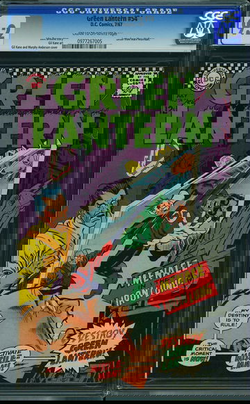 GREEN LANTERN #54, CGC 9.2 NM-