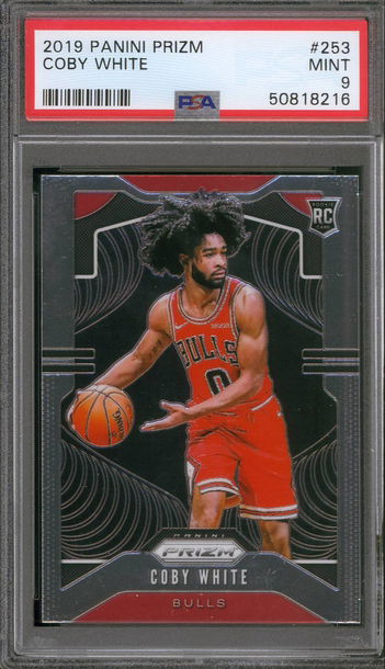 2019 Prizm Coby White PSA 9