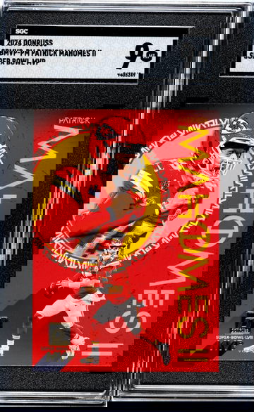 2024 Donruss #SBMVP-PM Patrick Mahomes II Super Bowl Mvp SGC 9