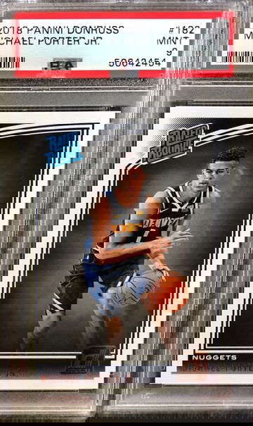 2018 Donruss Michael Porter Jr. #182 PSA 9 MINT