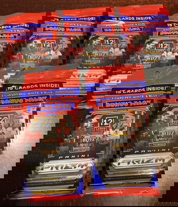 2020 Prizm Football Cello lot of 5