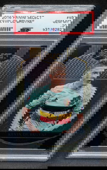 Kevin De Bruyne 2016-17 Panini Select PSA 10 Belgium