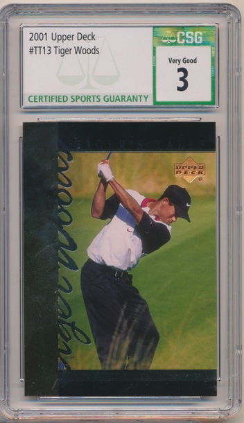 2001 UPPER DECK TIGER WOODS #TT13 CSG 3