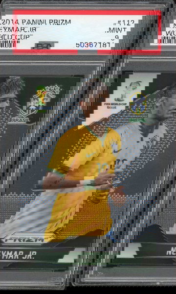 2014 Panini Prizm World Cup Neymar Jr. 112 PSA 9