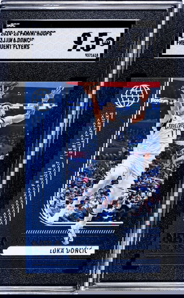 2024-25 Panini Hoops Frequent Flyers Luka Doncic #3 SGC 9.5