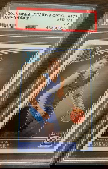 2018 Panini Donruss Optic Luka Doncic #177 PSA 10