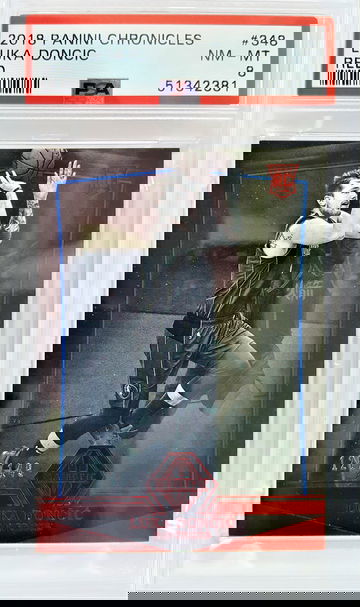 2018 Chronicles Red Luka Doncic RC #128/149 PSA 8 PSA Population 6 Only 3 Graded Higher Ultra RARE!!!