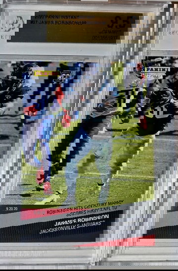 James Robinson 2020 Panini #27 Rookie Football Card 1 of 199 BGS 9.5 Gem Jaguars