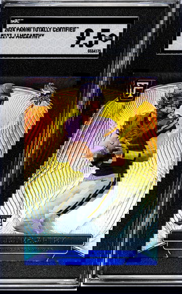 2024 Panini Totally Certified #127 Jj Mccarthy SGC 9.5