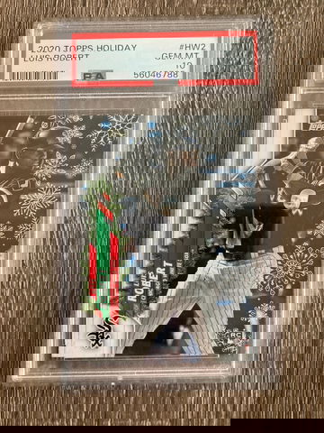 Luis Robert Topps Holiday 