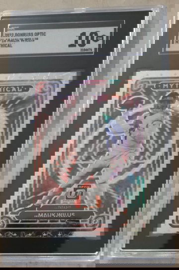 Malik Willis RC⚡️2022 Optic Mythical SSP CASE HIT SGC 10 💎 GEM MINT 