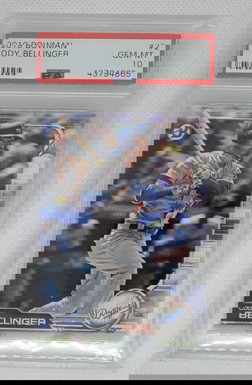 2019 Bowman Cody Bellinger #2 PSA 10 Gem Mint