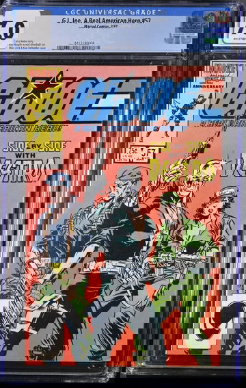 G.I. Joe A Real American Hero #57 Marvel Comics 1987 CGC 7.0 Zeck & DeMulder