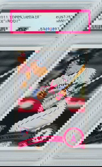 2011 Topps Update Mike Trout PSA 9