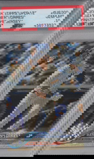 2018 Topps Update Gleyber Torres PSA 10