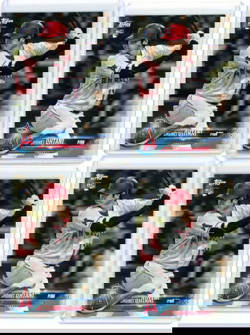 4-2018 Topps Team Set #A-17 Shohei Ohtani