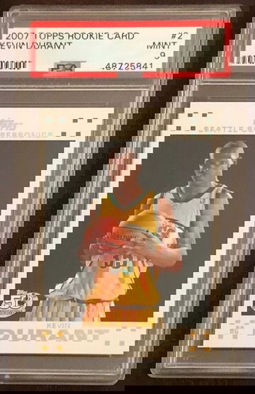 Kevin Durant 2007 Topps Rookie Card #2 