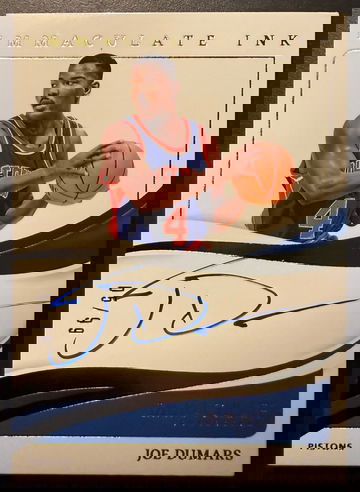 2023-24 Immaculate Ink Joe Dumars #II-JOE Auto /99 *NrMT*