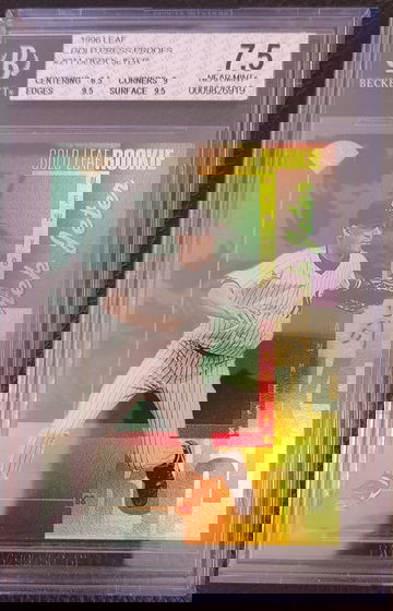 1996 Leaf Gold Leaf Rookies Derek Jeter Gold Press Proof Rare!