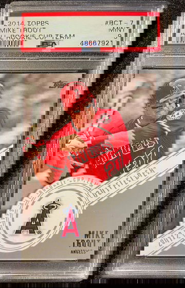 2014 Topps All Rookie Cup Team Mike Trout #RCT-7 PSA 9 MINT